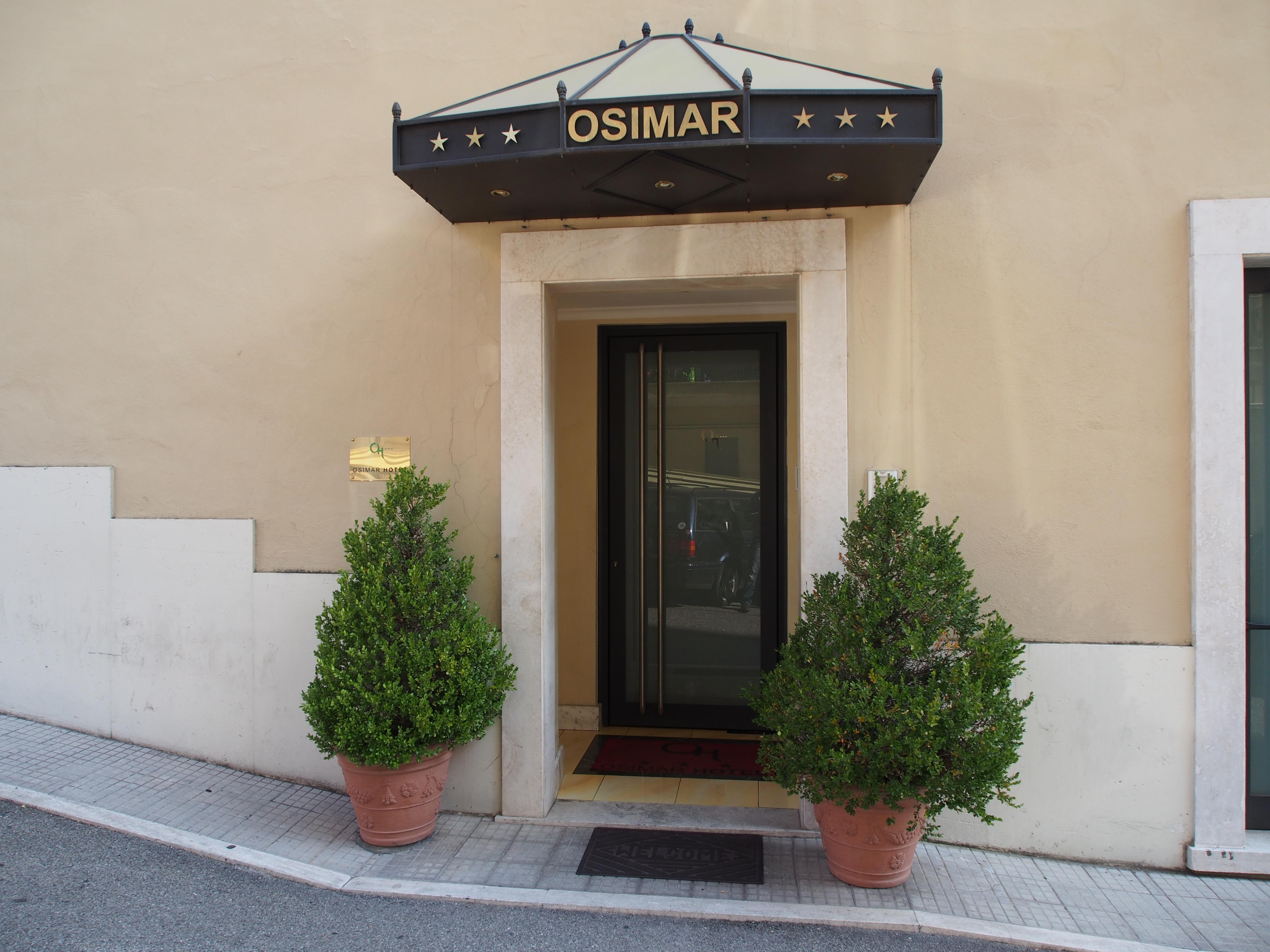 ホテル オシマール ローマ エクステリア 写真